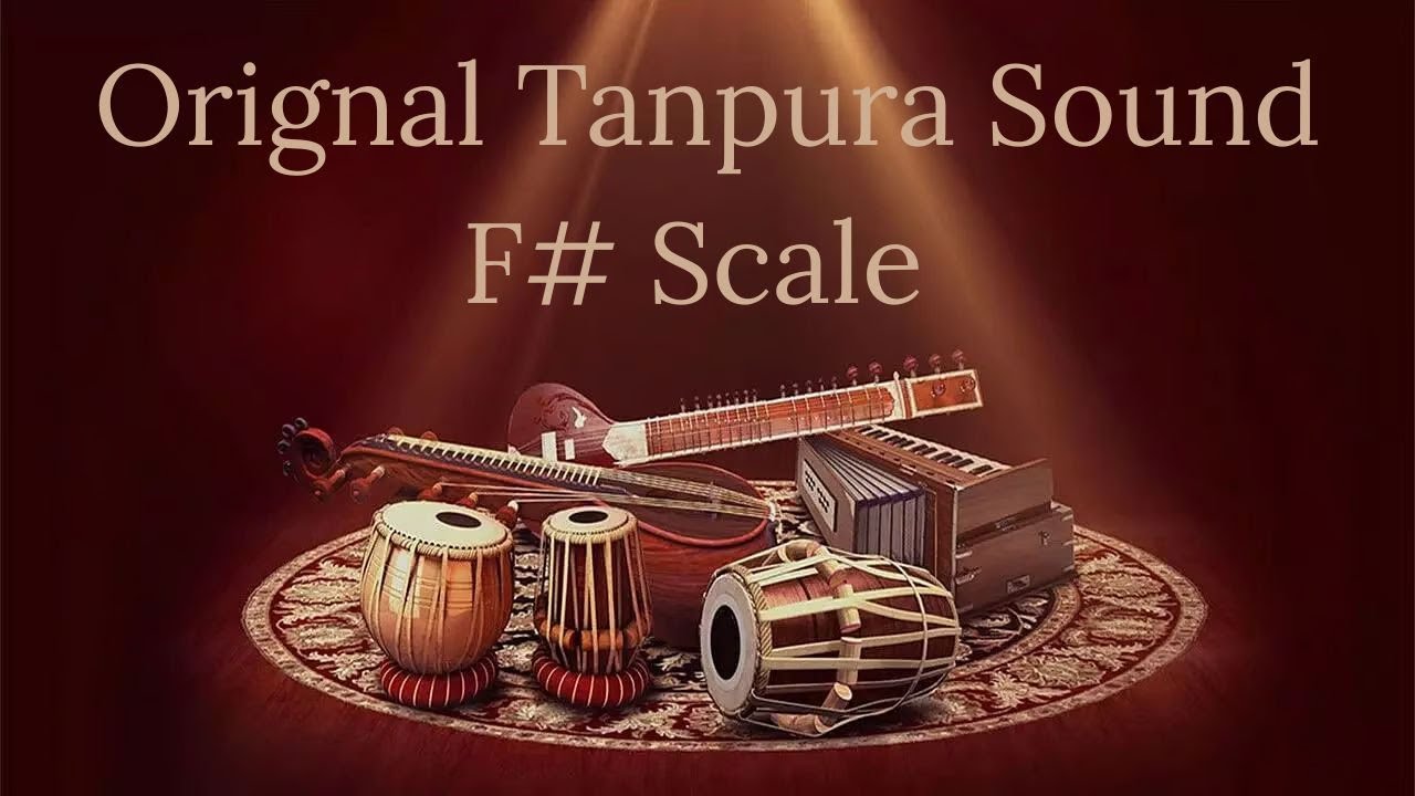 Orignal Tanpura Sound F# Scale #music #singing #singer