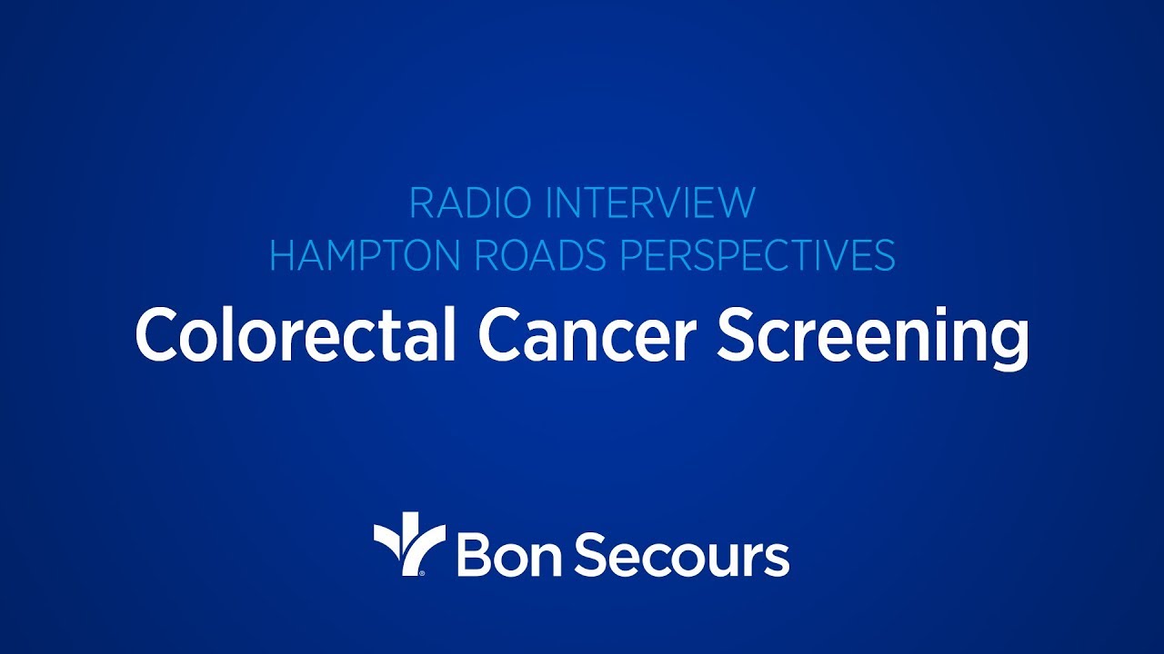Dr. Joseph Frenkel on Colorectal Cancer Screening on Hampton Roads Perspectives