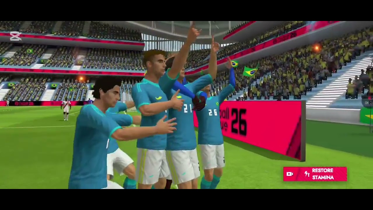 International cup 2026 Brazil versus Peru round 1 