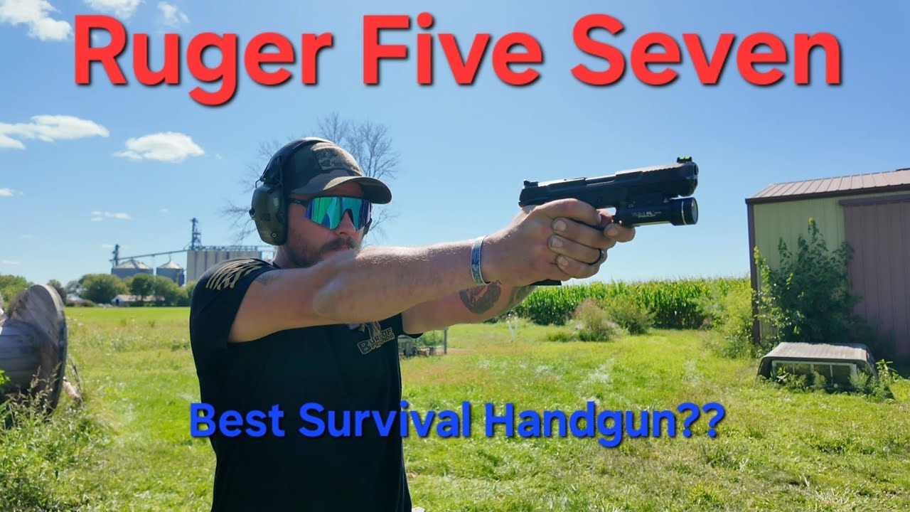 Ruger 5.7 (five seven) Review. Best survival handgun?? 