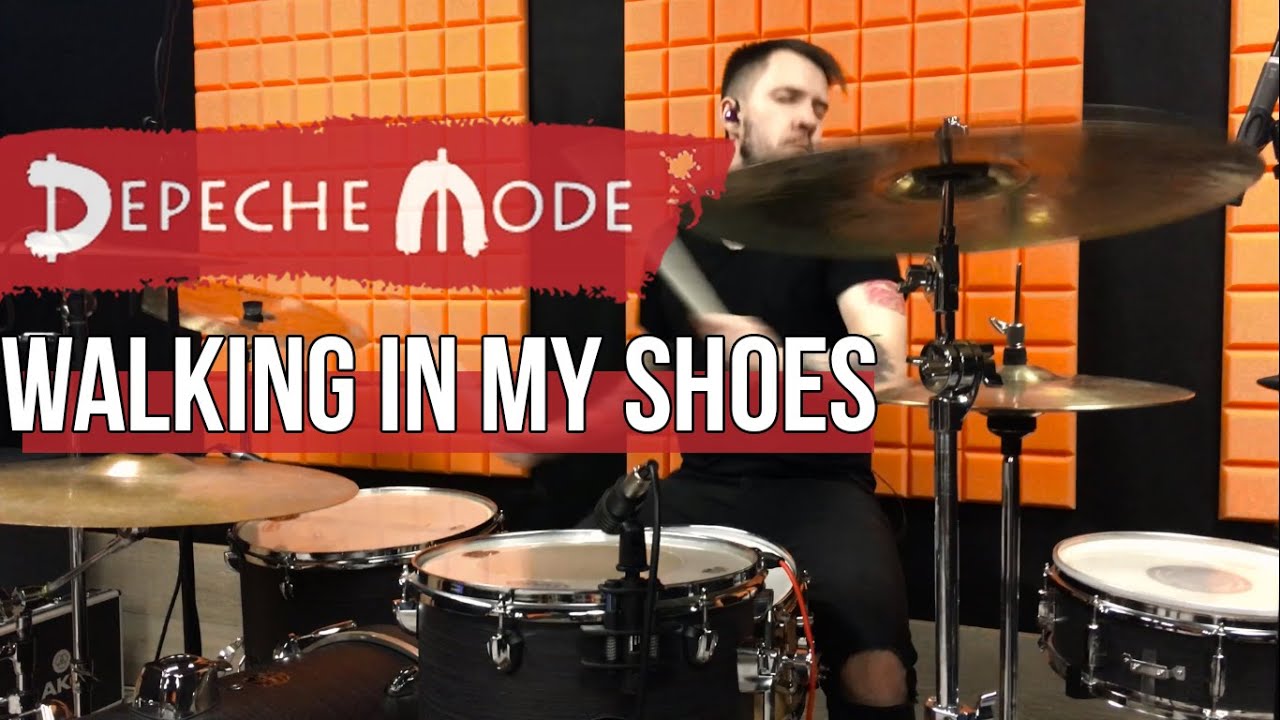 Depeche Mode - Walking In My Shoes (Live) - Drum Cover