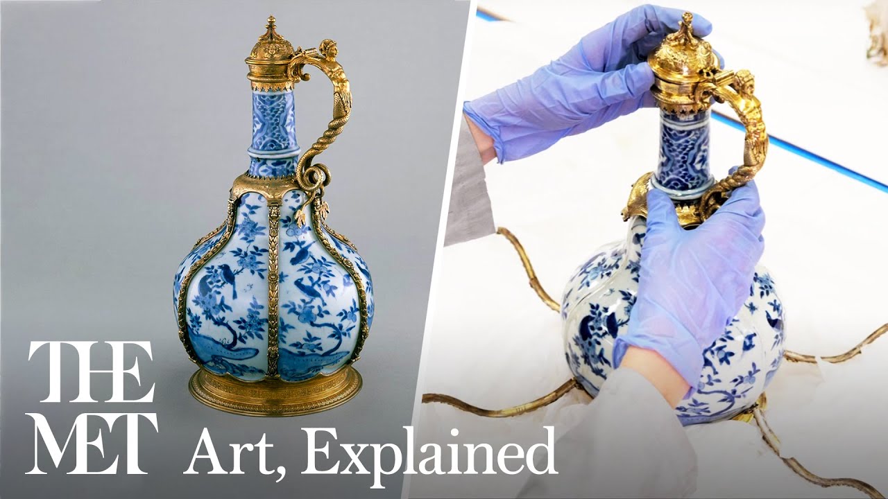 How this English porcelain bottle mount embraces China with antiquity | Art, Explained