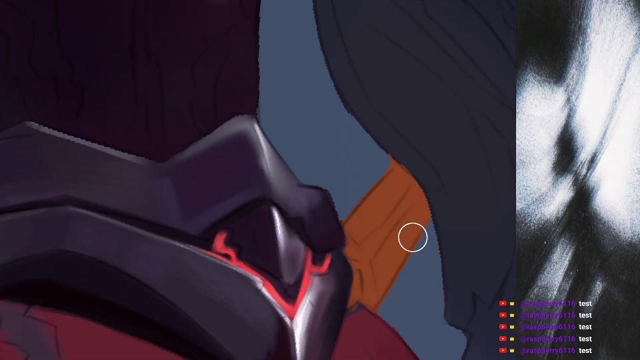 Illustration ✦ Hair Clean-Up & Rendering ✦ Photoshop 2023 Digital Art Live 19.01.25