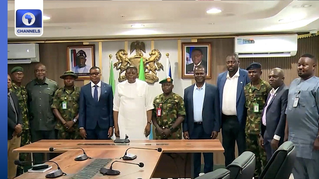 Gov Otu Reaffirms Commitment To Stronger Military Collaboration