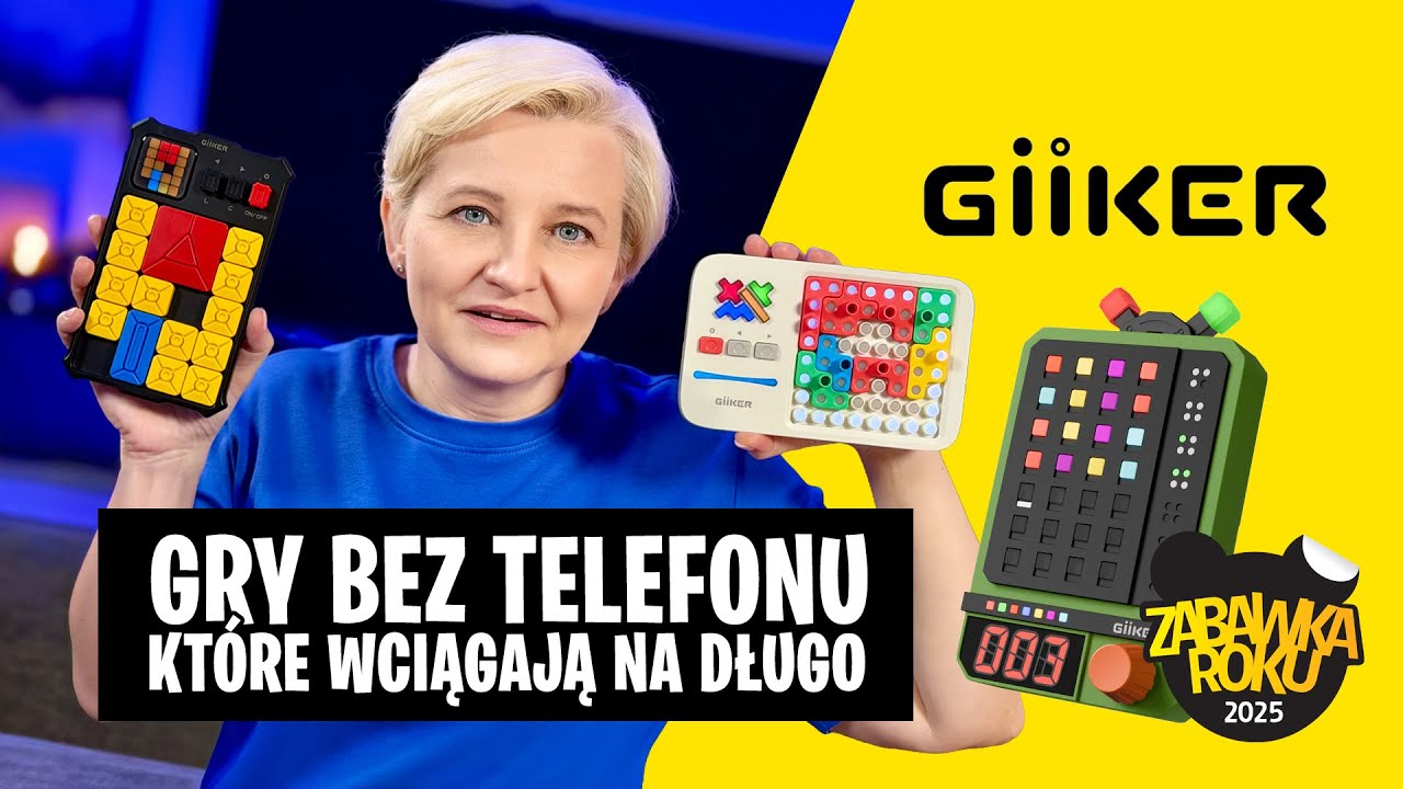 Giiker, gry bez telefony, które wciągają na długo!