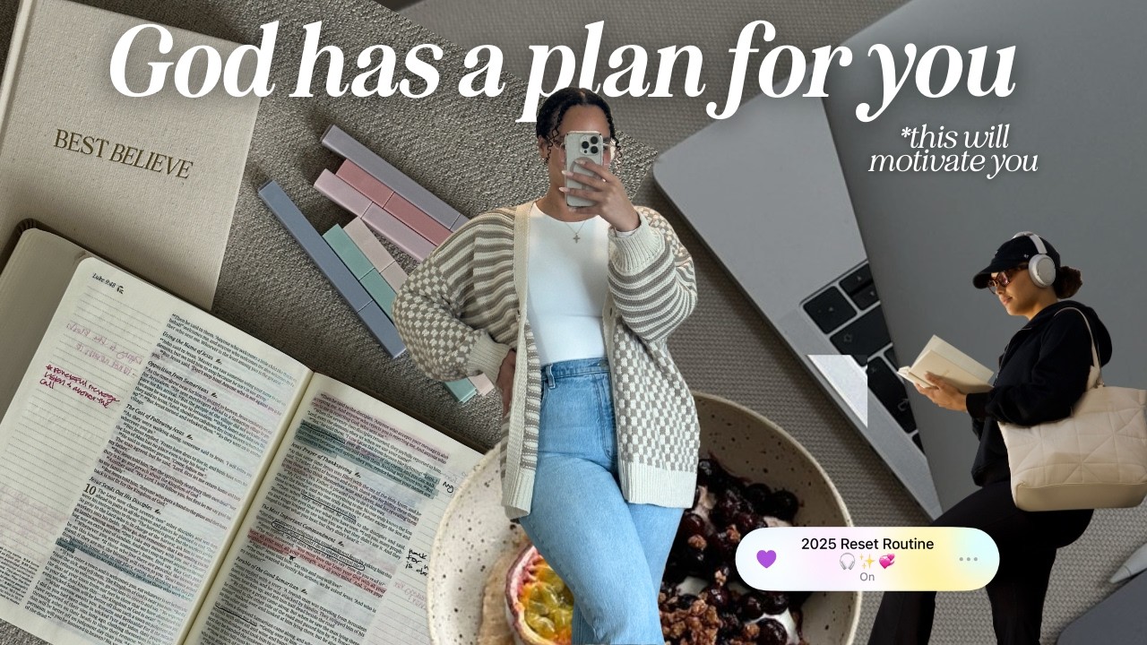 Christian RESET with me | create a Godly vision board & watch your life transform