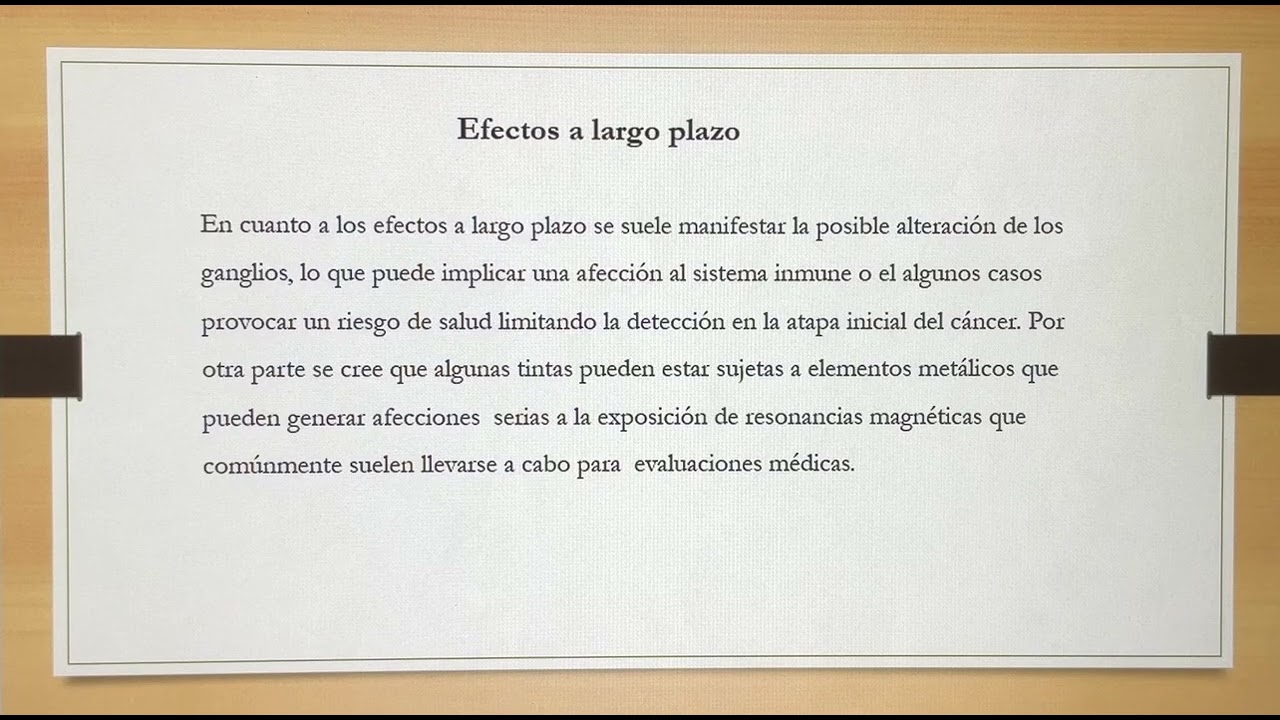 El uso de tatuajes y su impacto en la salud humana 