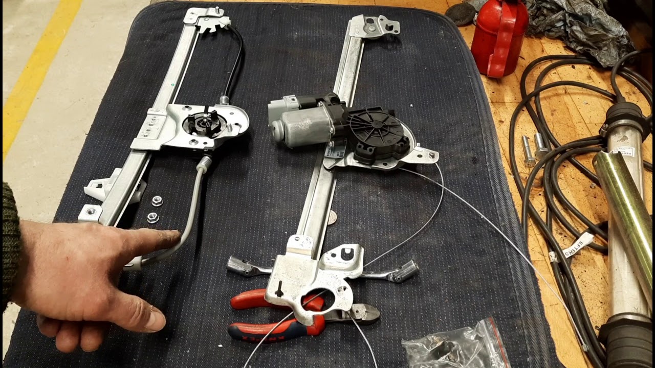 Powerwindow motor change citroen c3