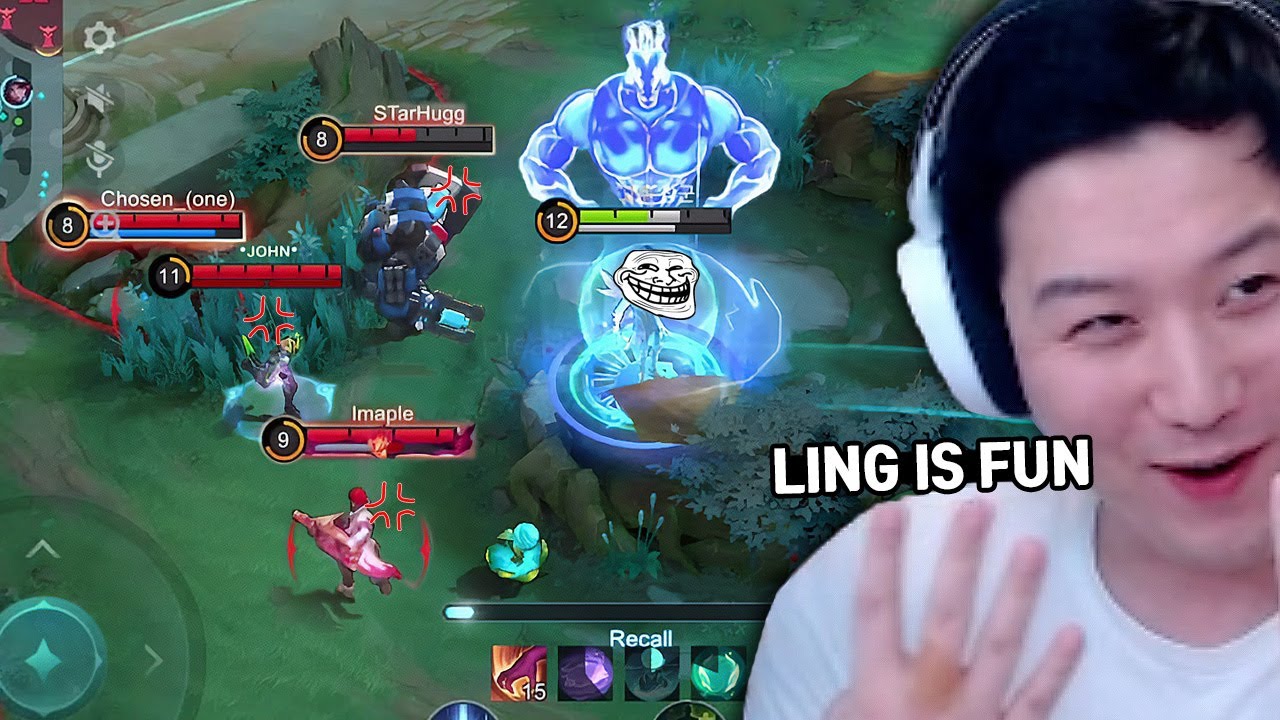 Wow Enemies forgot to counter Ling? Troll Ling coming :D