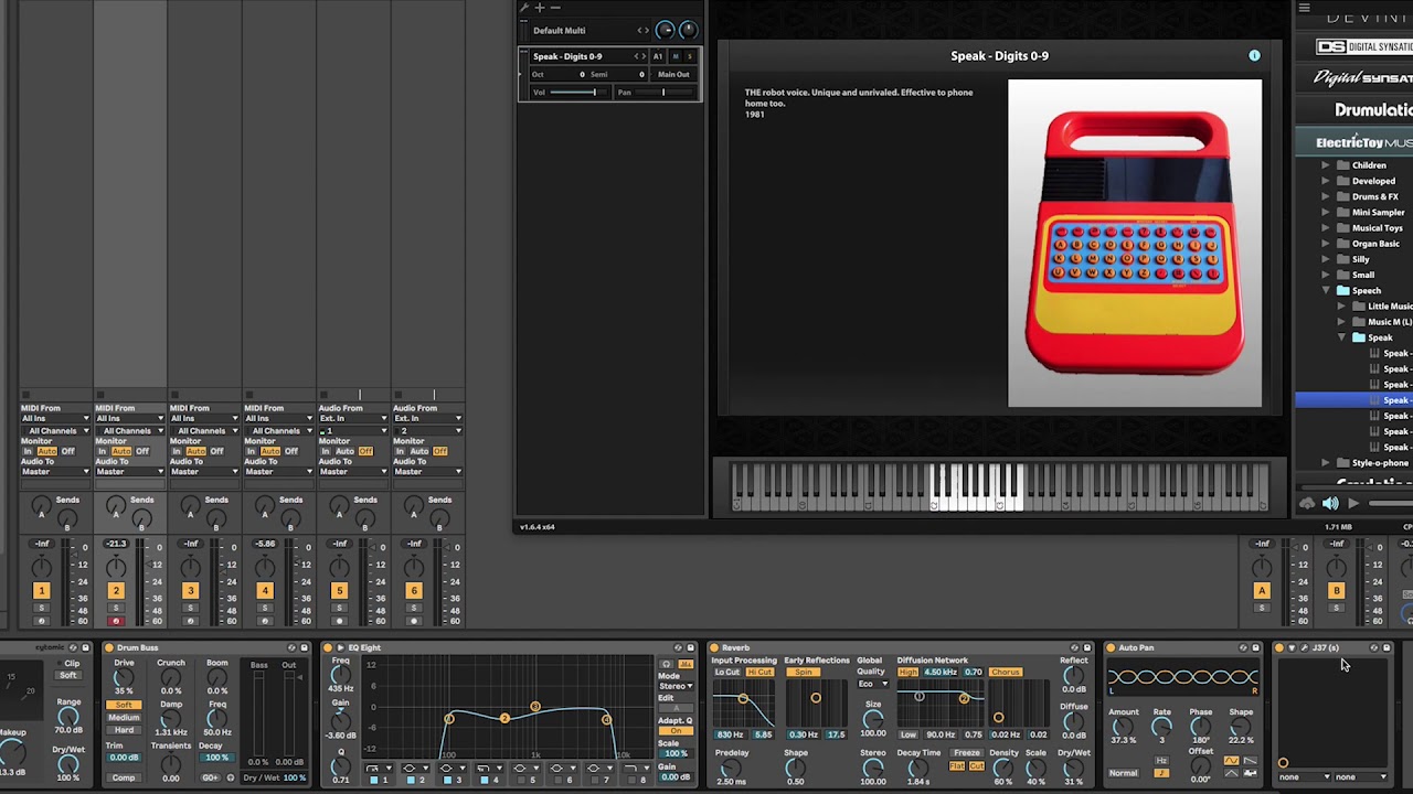 Power of UVI Sample Libraries, Falcon, and Ableton Live