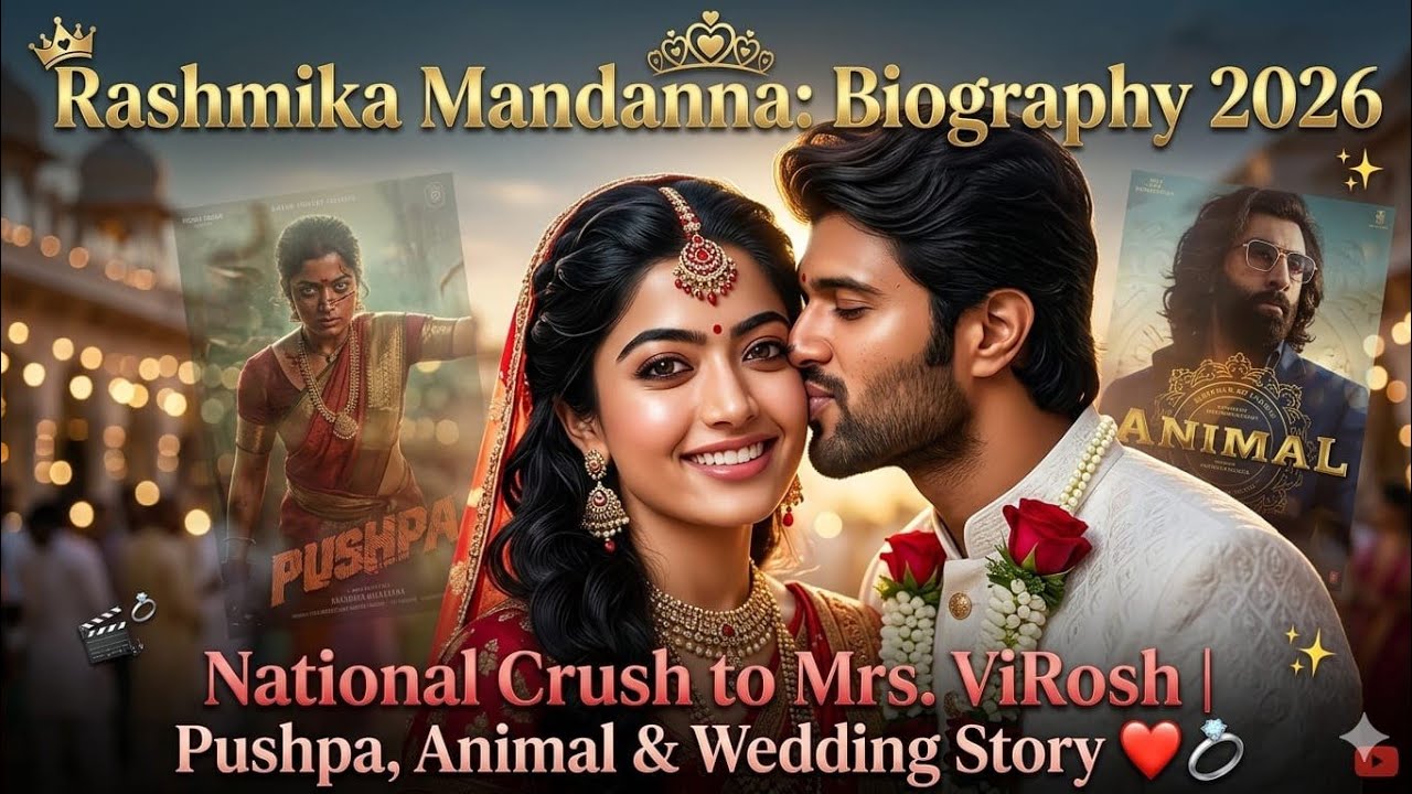 Rashmika Mandanna Full Biography 2026 | National Crush to Married Life