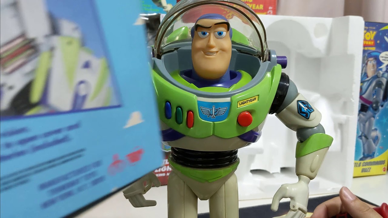 Buzz Lightyear Collection 1995 Thinkway Toy review