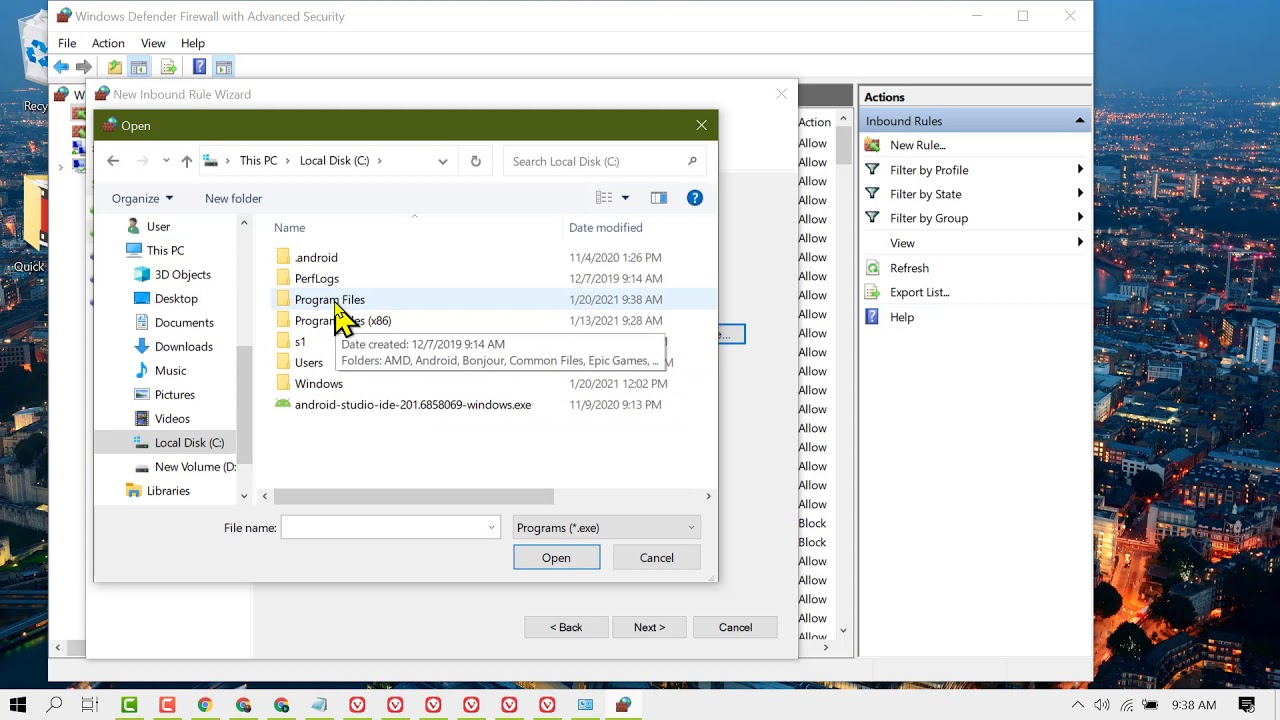 How To Block A Program From Accessing The Internet In Windows 10