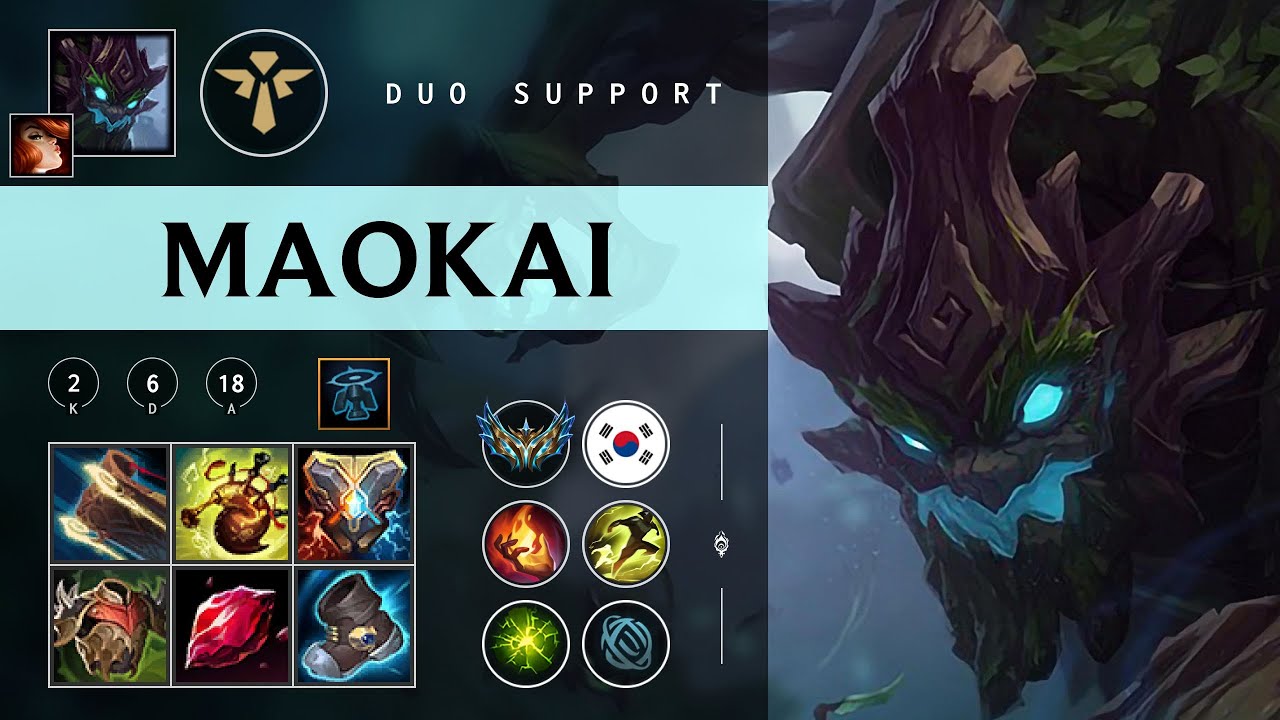 Maokai Support vs Thresh - KR Challenger Patch 26.01