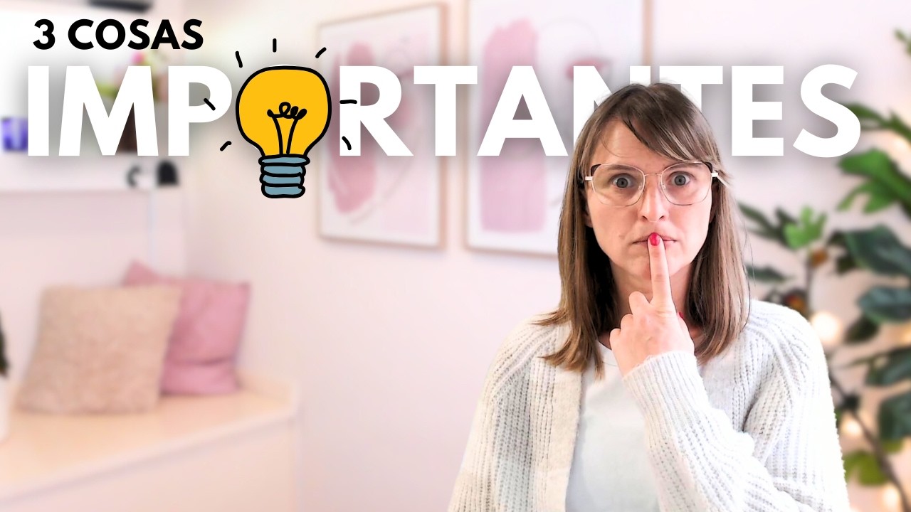 TU VIDA EN ORDEN | no te olvides de estas tres cosas.