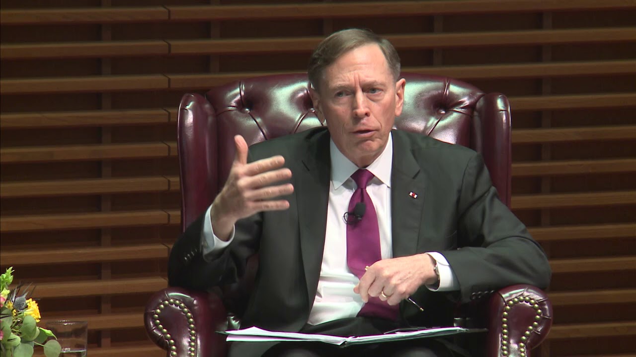 General David Petraeus, Former Director of the CIA and Chairman of the KKR Global Institute