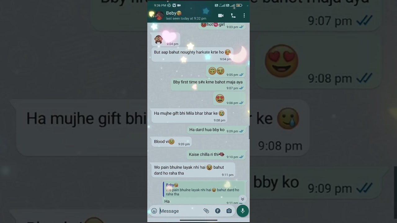 gf bf 🥵 hot chat romantic whatsapp chating kahani 2.0 lofi status #shorts #trendingshorts