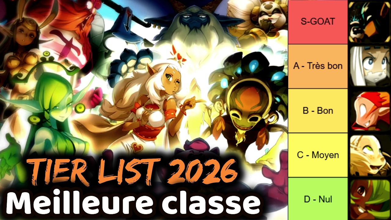 WAKFU - QUELLE CLASSE CHOISIR SUR WAKFU EN 2026 ?! (Concours un DOFUS Ocre à gagner !)