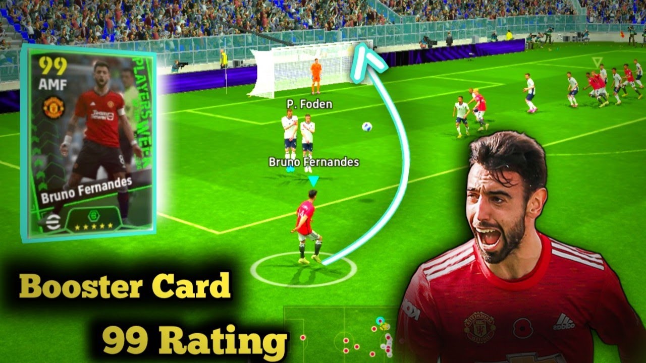 This Booster POTW Bruno Is Unbelievable 🥵 | Review 99 Rated Bruno Fernandes | Best AMF