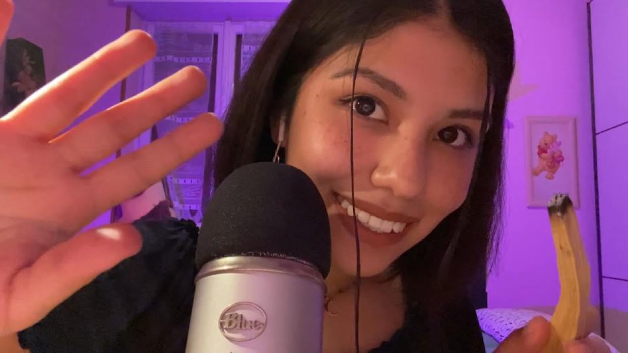 TE QUITO LAS MALAS VIBRAS CON EL PALO SANTO🌿ASMR español✨