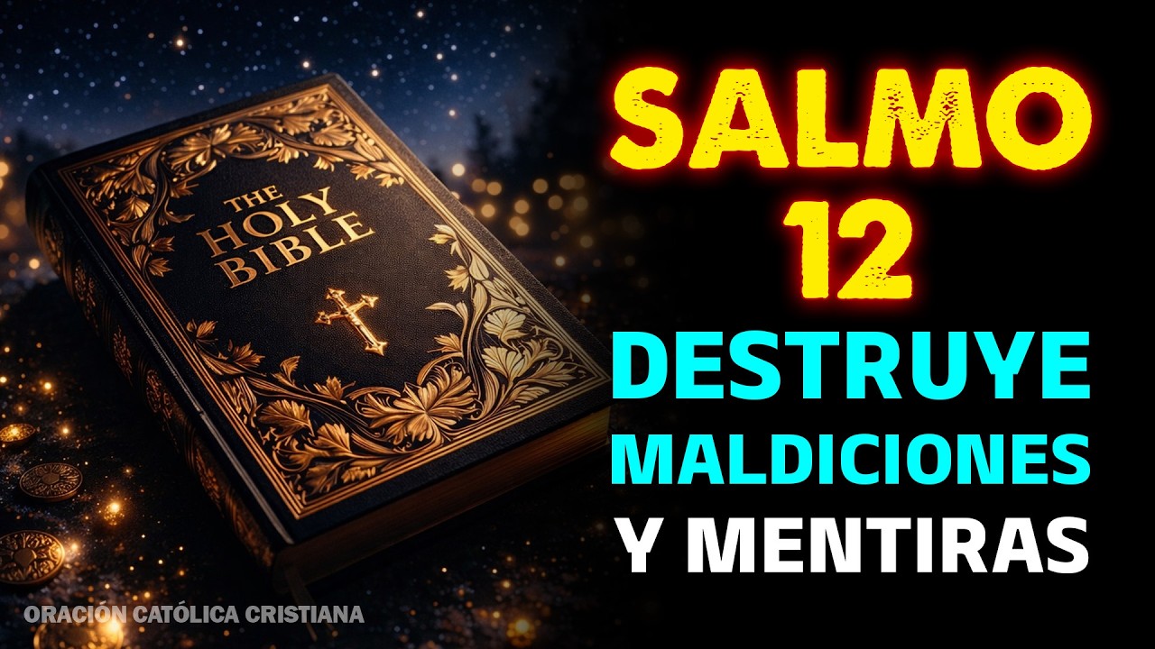 🔥 SALMO 12 | FUEGO DE DIOS CONTRA MALDICIONES, MENTIRAS Y PALABRAS TÓXICAS