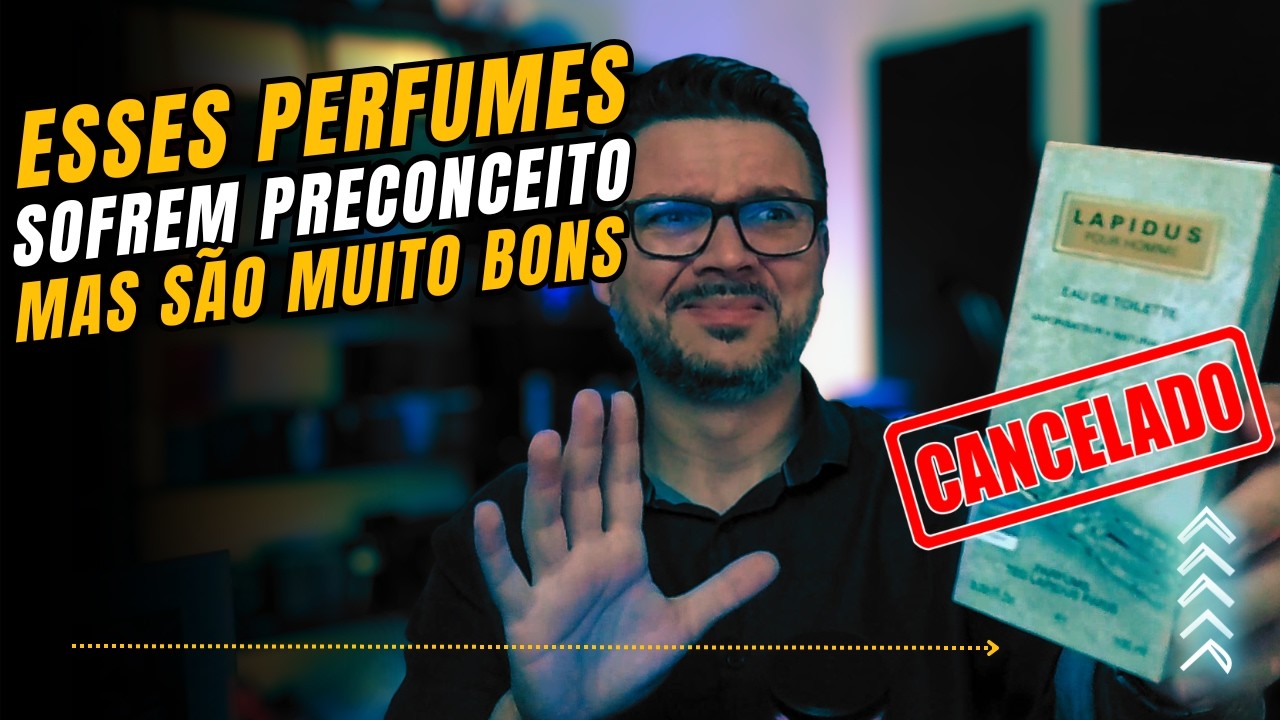 PERFUMES QUE SOFREM PRECONCEITO