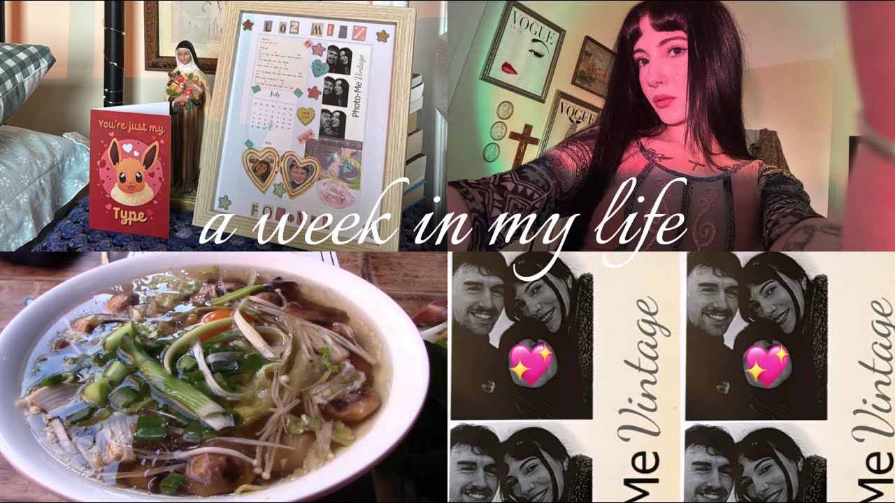 a week in my life vlog (vinted wardrobe clear out, romantic valentine’s day and manga haul) 