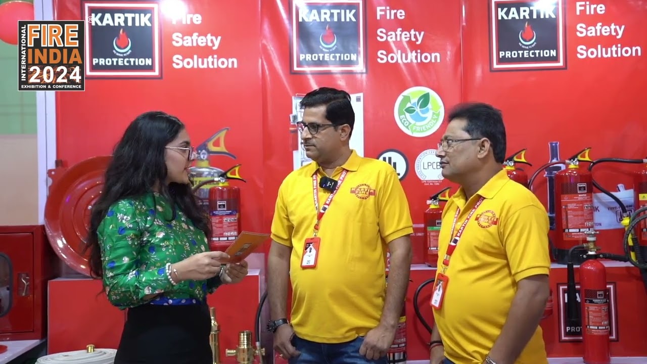 Kartik Fire Protection Pvt. Ltd. at Fire India 2024 | 26th to 28th September 2024