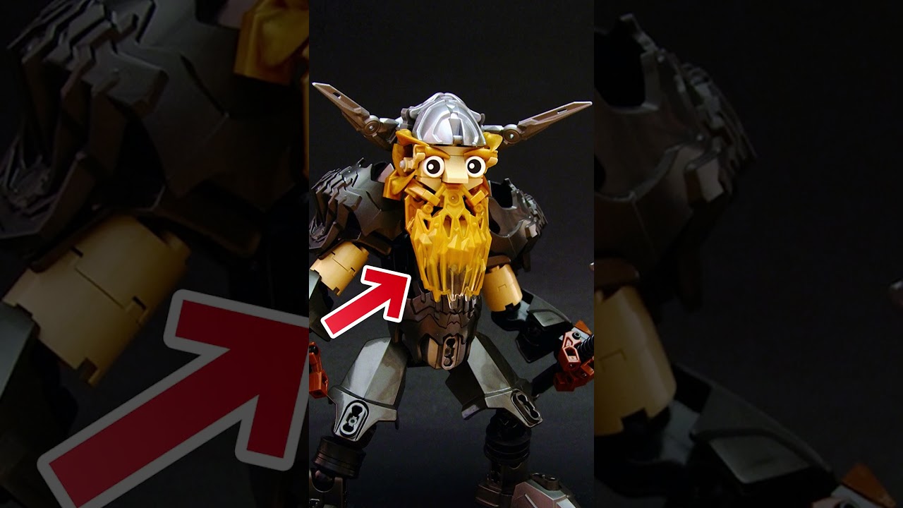 Amazing Bionicle Viking Creation #lego #vikings #legomoc #npu #bionicle