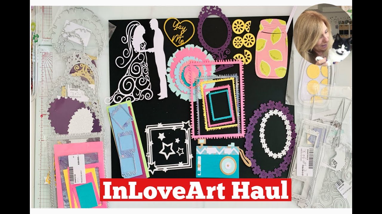 InLoveArt Shop Haul // DT Haul // Dies with Samples