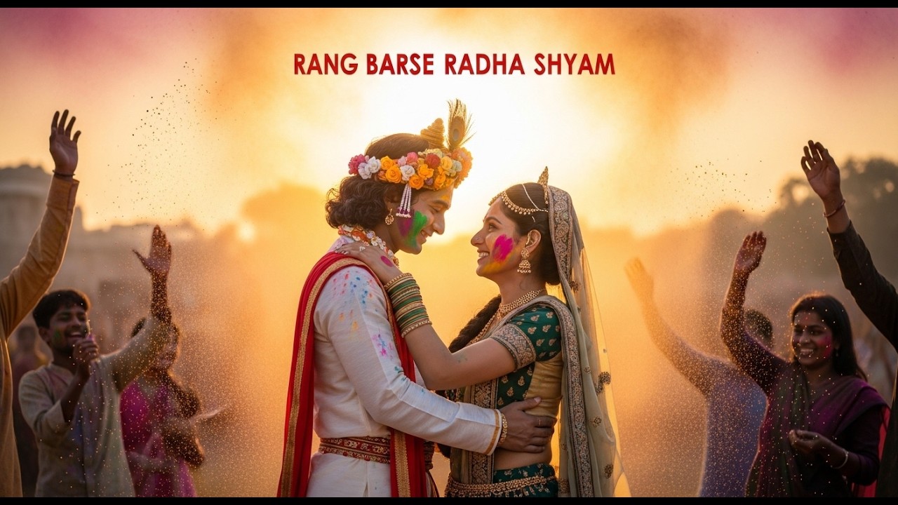 Rang Barse Radha Shyam | New Holi Song 2026 | Radha Krishna Special Holi Special Song 🎨🥁