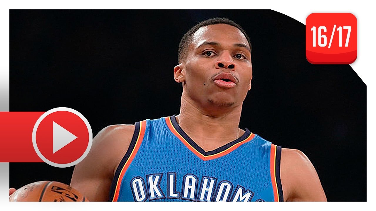 Russell Westbrook Full Triple-Double Highlights vs Knicks (2016.11.28) - 27 Pts, 18 Reb, 14 Ast