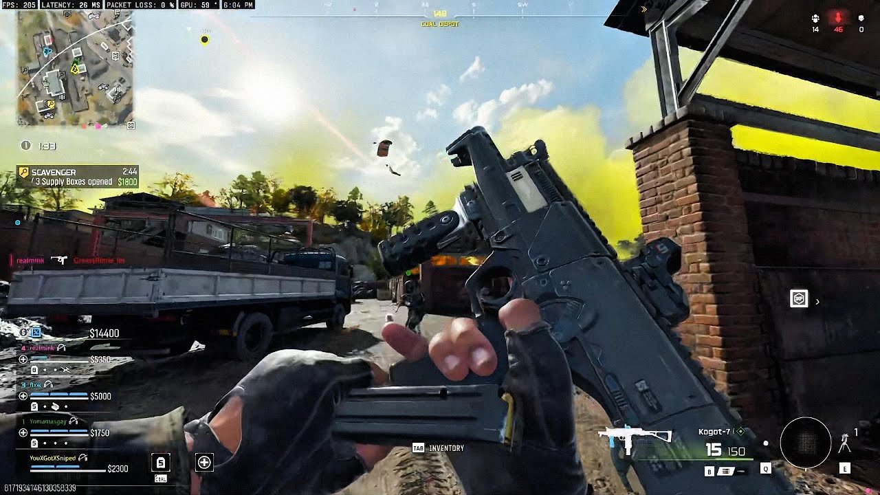 WARZONE / BO7 Season 01  I5-9600k | Rx 9060xt