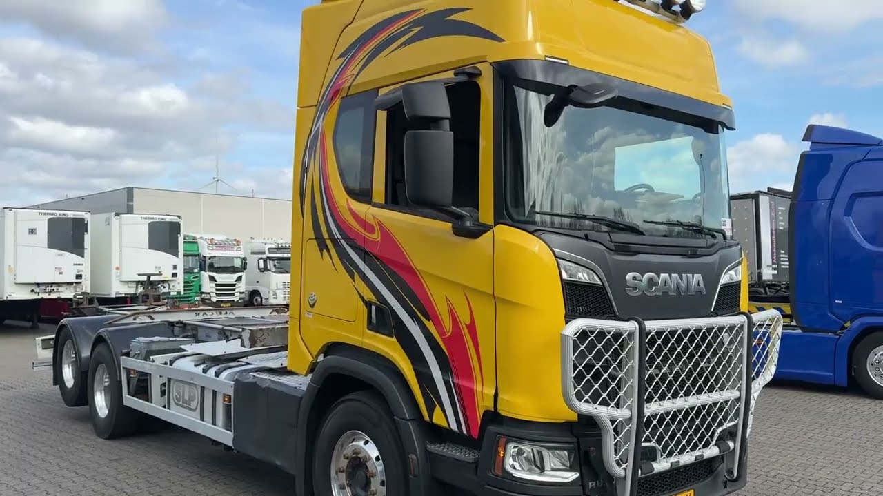 Scania R650 V8 6x2 Retarder WB: 4.95mtr Only 553tkm! 2019 Our ref 31404