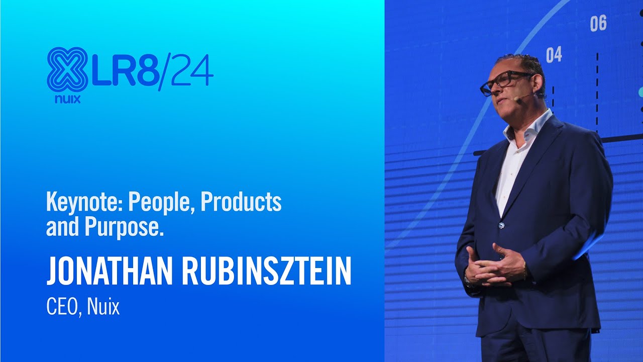 XLR8/24 Keynote Sydney: Jonathan Rubinsztein - CEO, Nuix