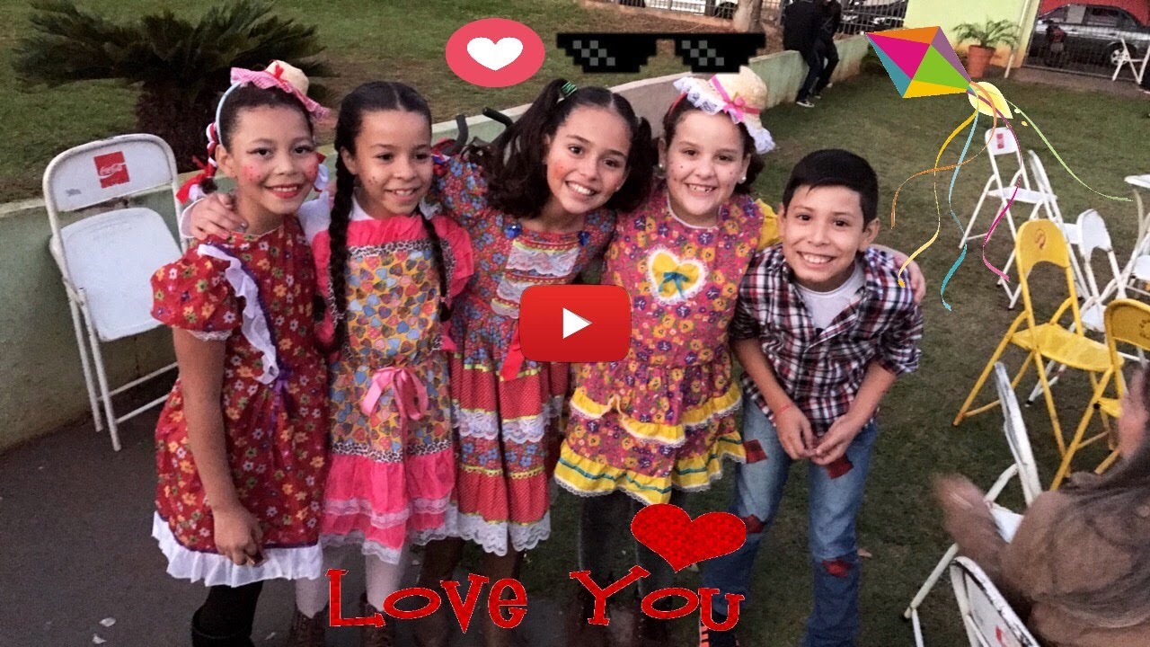 VLOG- MINHA FESTA JUNINA 2017