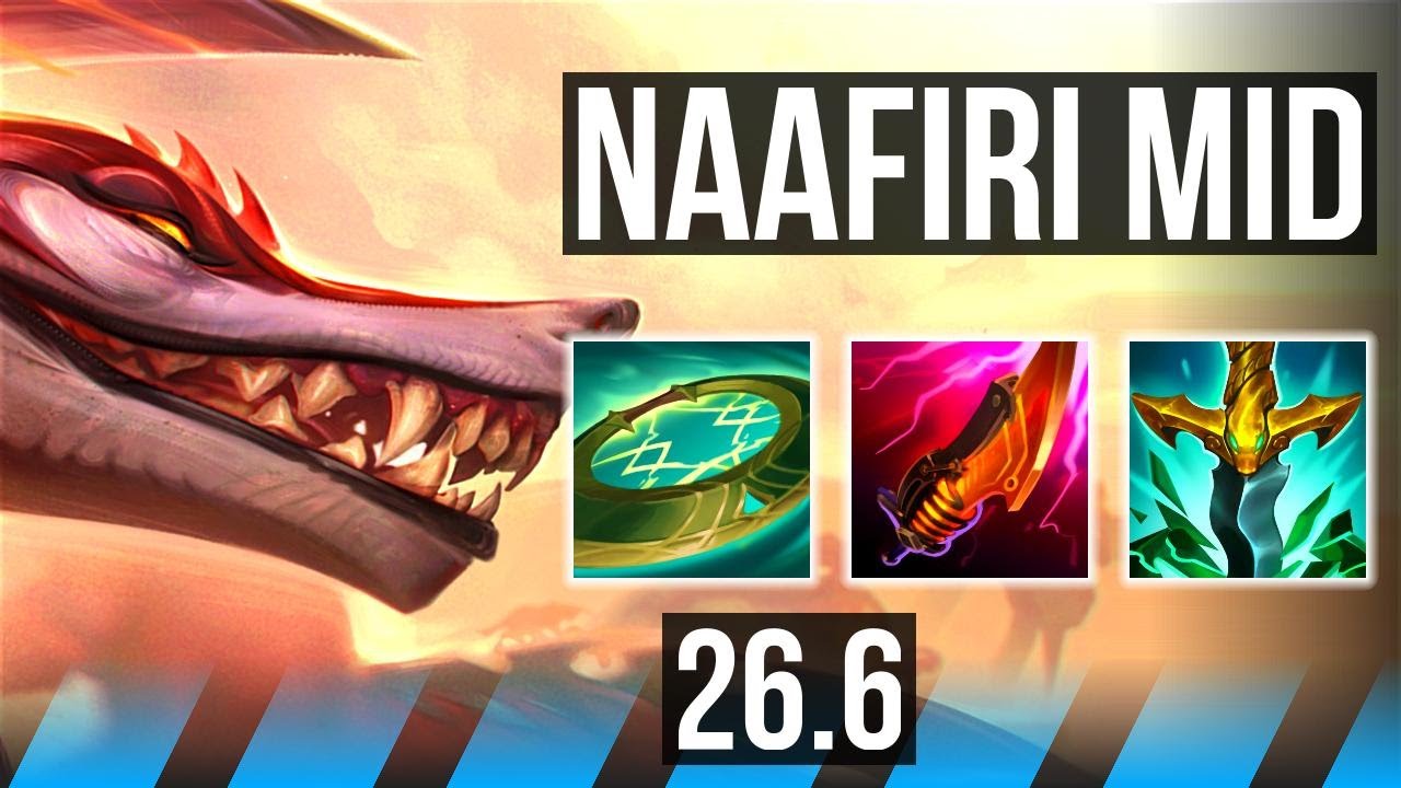 NAAFIRI vs IRELIA (MID) | 50K damage | EUW Master | 26.6