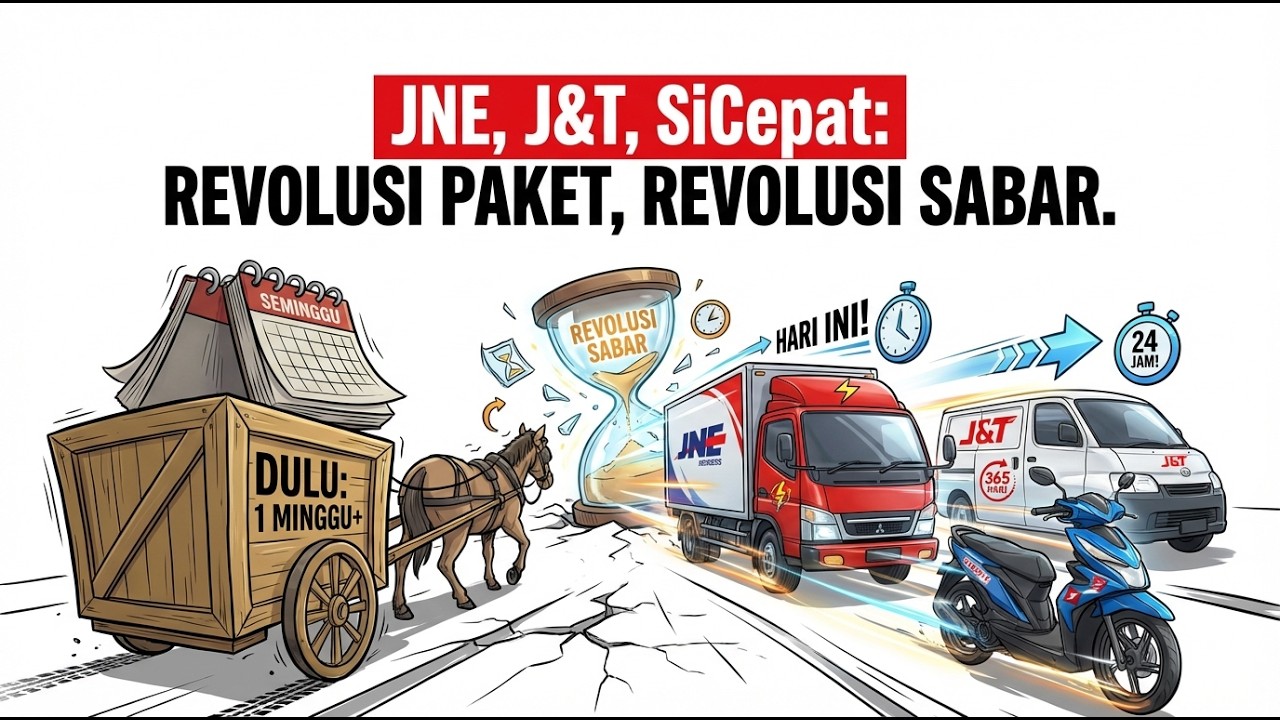 Standar Sabar Kita Hancur? Gara-gara Perang expedisi mereka Mereka! JNE, J&T, SiCepat: