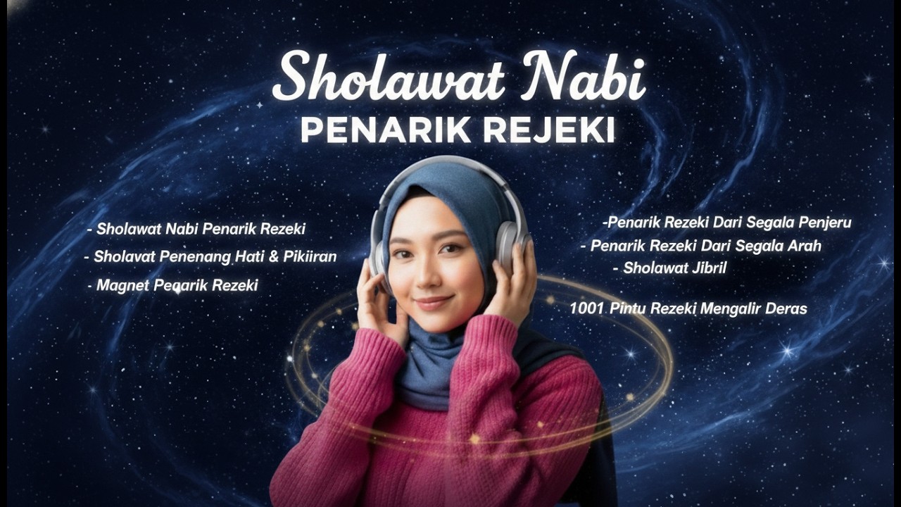 SHOLAWAT NABI MUSTAJAB PENARIK REZEKI | SHOLAWAT JIBRIL, NARIYAH, BADAR KUMPULAN SHOLAWAT TERBAIK