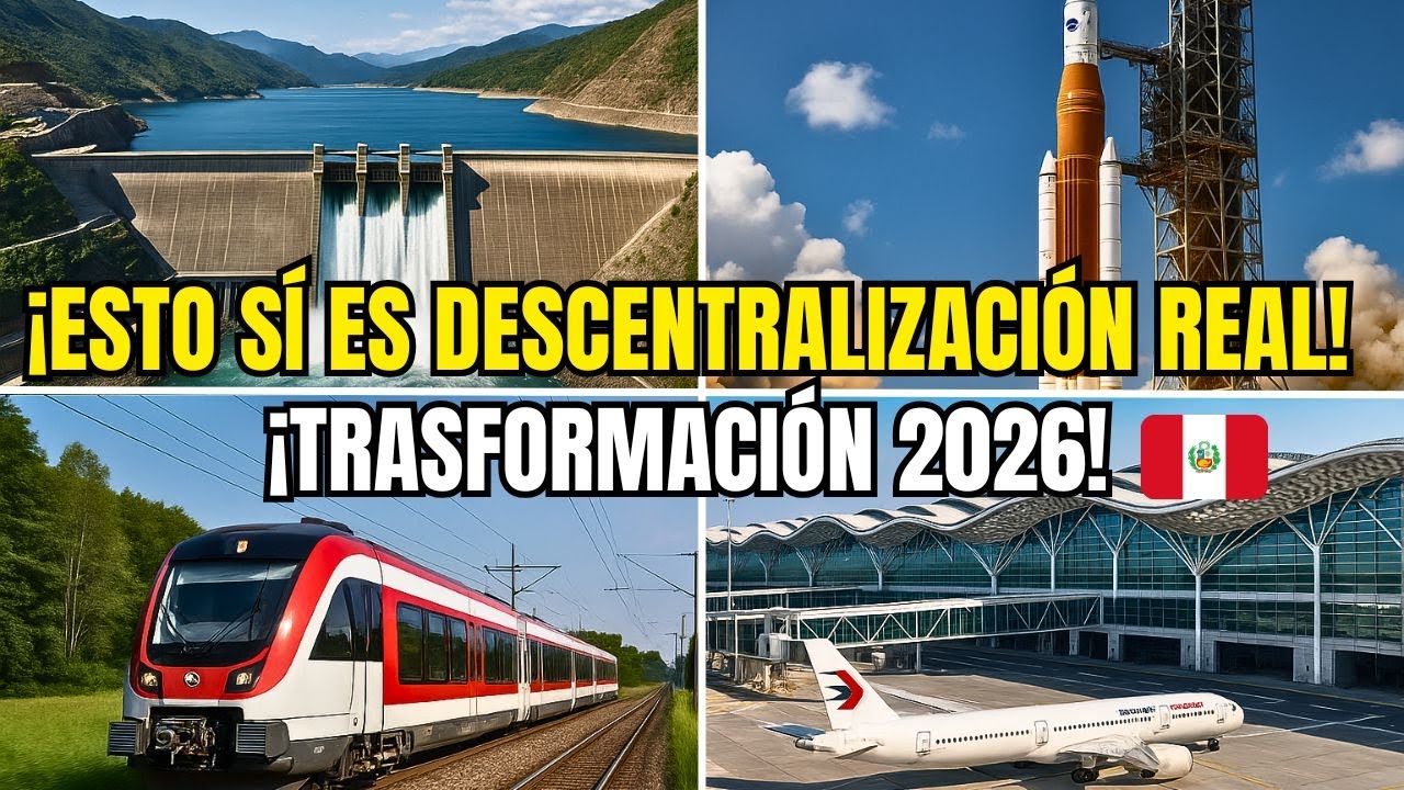 ¡NUNCA FUE SOLO LIMA! 14 Megaproyectos Regionales que CAMBIARÁN el PERÚ para Siempre en 2026.