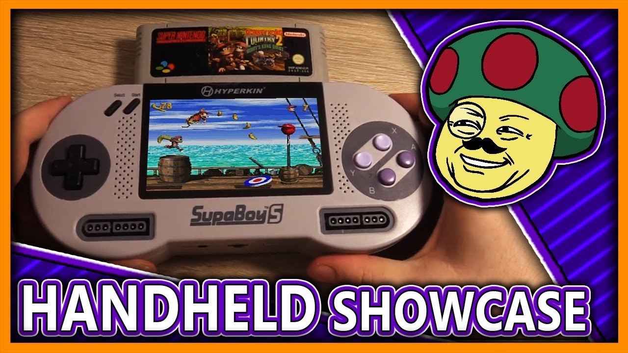 Moggy zeigt viele Handhelds. Cool.