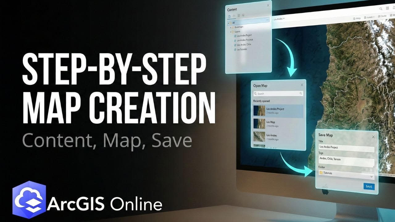 ArcGIS Online: 2 Ways to Create Your First Map in 2025