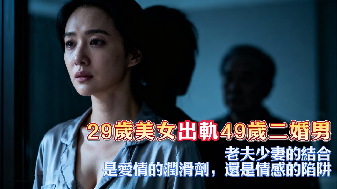 29歲美女出軌49歲二婚男，老夫少妻的結合，是愛情的潤滑劑，還是情感的陷阱