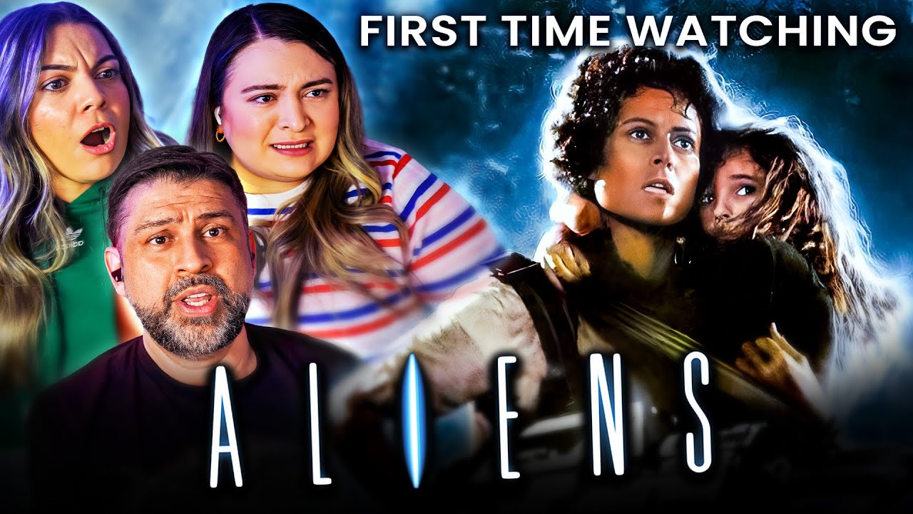 ALIENS (1986) Reaction! My Sister and Cousin First Time Watching!