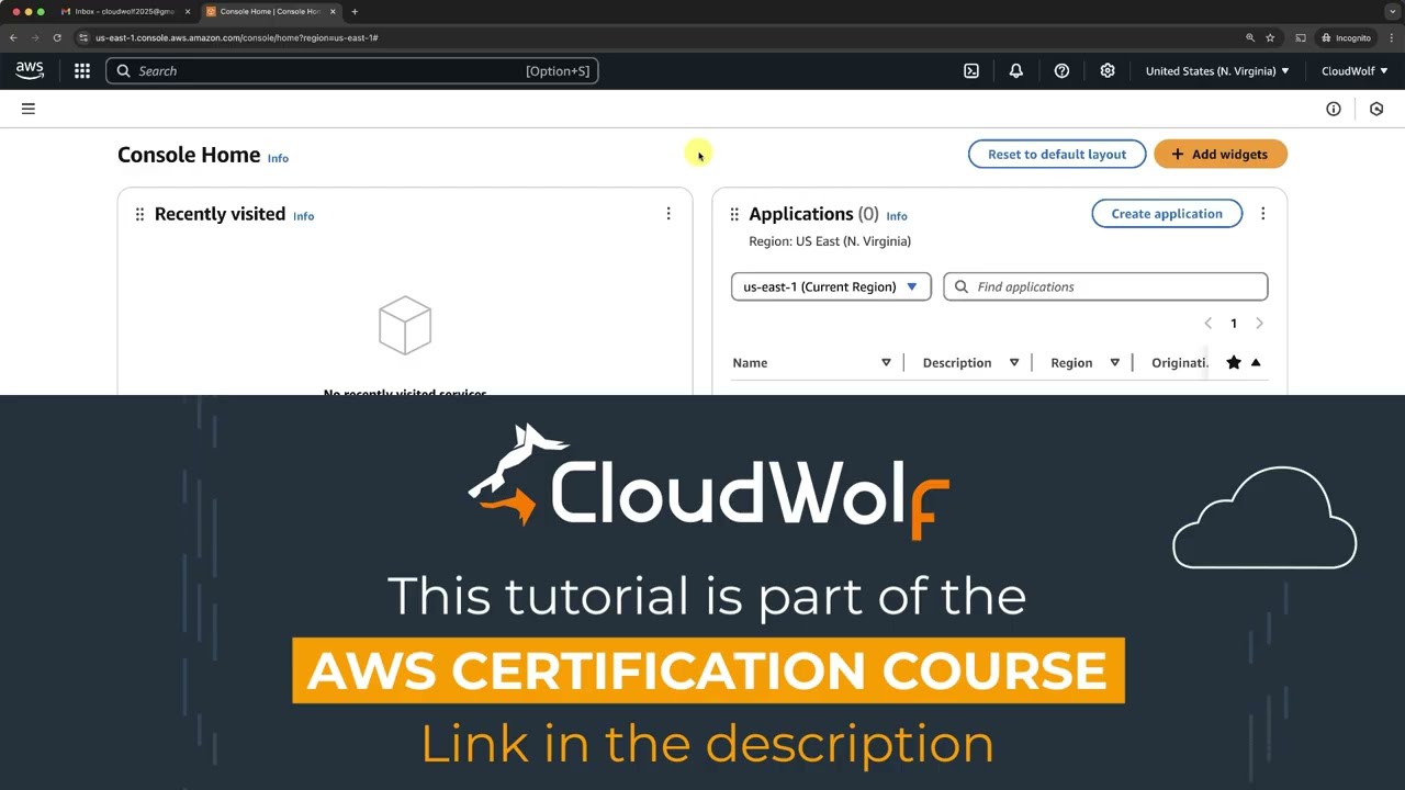 New AWS Console 2025 - Create your Billing Alarm to protect yourself from potential charges!