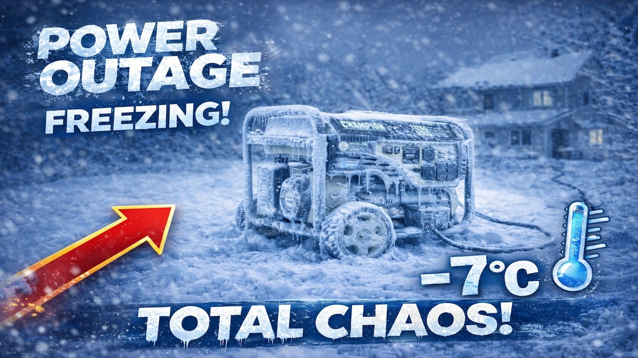 The Power Went Out at –7°C Here’s What I Did