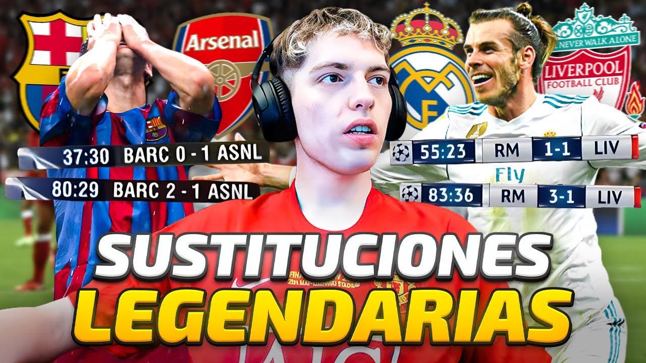 SUSTITUCIONES EN EL FUTBOL QUE CAMBIARON LA HISTORIA DEL DEPORTE