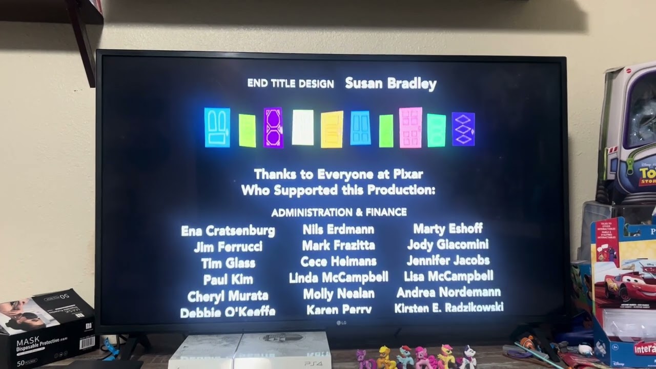 Closing to Monsters Inc 2009 Blu-ray