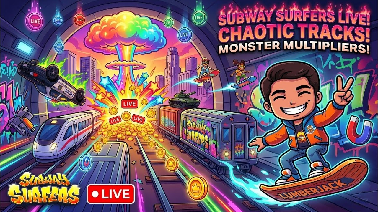 CAN WE HIT 1K SUBS? 🔥 Subway Surfers Gameplay Live! 🏄‍♂️