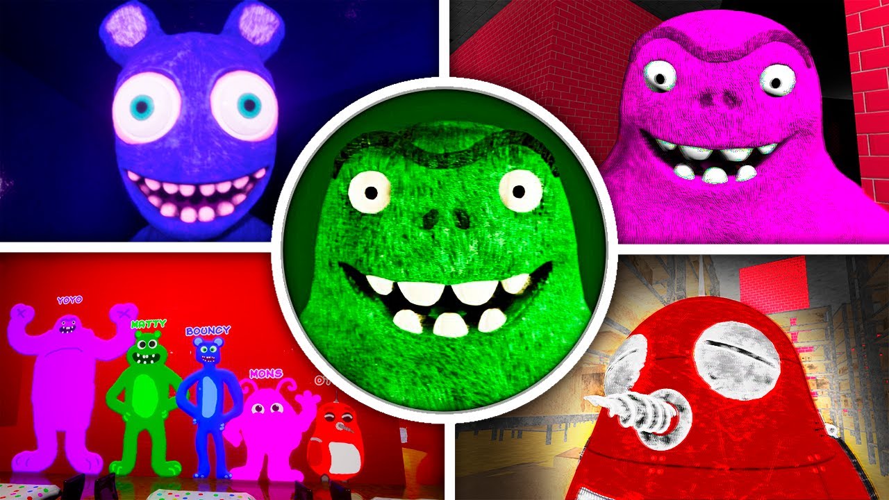 New Garten of Banban 2 Gameplay + All Jumpscares + All Endings (Maze of Bouncy Bear 2)